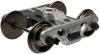 2-rail 70 ton roller bearing trucks