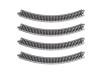N Unitrack Curved Track 4-Pack R11"-45 Degree