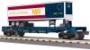 Norfolk & Western flatcar with trailer