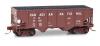 Canadian National 33' Twin Bay Hopper #116506 with Load