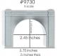 Double Track Concrete Tunnel Portal 2-Pack