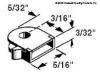 Long Metal Couplers with Short Draft Gear Boxes