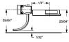 Short Underset Shank Plastic Couplers with Draft Gear Boxes