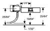 Short Underset Shank Plastic Couplers with Draft Gear Boxes