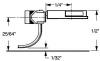 Short Overset Shank Plastic Couplers with Draft Gear Boxes