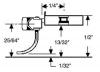 Short Overset Shank Plastic Couplers with Draft Gear Boxes