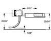 Medium Underset Shank Plastic Couplers with Draft Gear Boxes