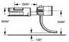 Long Underset Shank Plastic Couplers with #233 Draft Gear Boxes