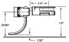 Short Overset Shank Plastic Couplers with #233 Draft Gear Boxes