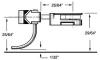 Long Centerset Shank Plastic Couplers with #233 Draft Gear Boxes