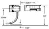 Long Overset Shank Plastic Couplers with #233 Draft Gear Boxes