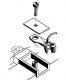 Medium Centerset Shank “SF” Shelf Metal Whisker® Couplers