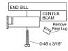 Medium Centerset Shank Scale Metal Whisker Couplers & Scale Box