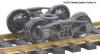 Pennsylvania 2D-F8 Trucks with 33" ribbed back wheels