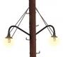 Scale Telephone Poles -  Assorted