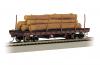 ACF 40\' Log Car 1906-1935 Version with logs