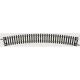 code 100 24" Radius Curve 6-pack nickel silver