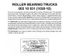 Roller Bearing Trucks 10-Pair