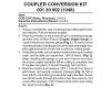 Coupler Conversion Kit for Con-Cor (Rowa, Rivarossi) 2-8-8-2