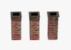 Hollow Brick Chimneys 3-pack