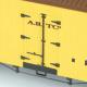 American Transit Co. 36' wood reefer #8691