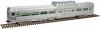 California Zephyr CB&Q dome “Silver Rifle” w/ conductors 2-rail