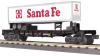 BNSF flatcar with 40' trailer
