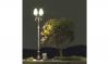 Just Plug™ O Double Lamp Post Street Lights