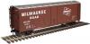 Milwaukee Road 40' plug door boxcar #8989