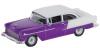 1955 Chevrolet Bel Air Purple/White