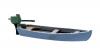 Small Motor Boat with Outboard kit