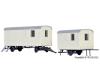 two construction trailers kit