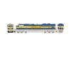 Providence & Worcester SD70M-2 #100 w/Tsunami2