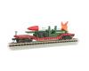 Louisville & Nashville 52' depressed center flatcar with missile