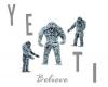 O Yeti the mythical creature figure