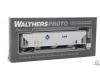 ADM (gray) 58' Evans 4780 cu ft 3-bay covered hopper #10012