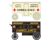 Ambulance Wagon 2-Pack