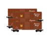 Canadian Pacific Four 40' Single Door Box Car Runner Pack