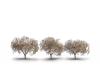 Blossoming Cherry Trees 1 3/4" - 2 1/4" 3-pack