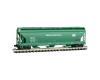 Penn Central 3-Bay Covered Hopper with Elongated Hatches #888242