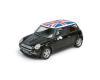 Mini Cooper black with UK flag