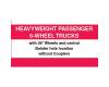 Heavyweight Passenger 6-Wheel Trucks