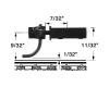 HOn3 Assembled Medium Centerset Couplers 2-Pair