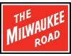 Milwaukee Road Metal Sign