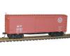 Missouri Pacific 36' double sheath wood boxcar with metal ends