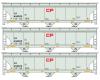 Canadian Pacific 3-Bay ACF Covered Hopper 3-Pack