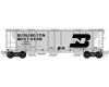 Burlington Northern 3-bay PS-2 covered hopper #435001