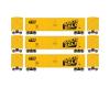 FGE/Solid Gold 50' Youngstown Plug Door Box Car 3-Pack