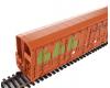 Lignum 56' Thrall All-Door Box Car #80009