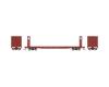 TTX 53' Bulkhead Flat Car #475294